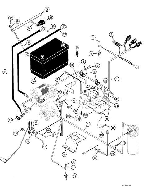 skidsteer 1845c wiring problems